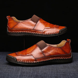 Invomall Men's Slip On Leather Loafers