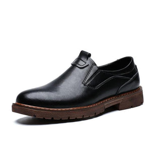Classic Genuine Leather Casual Loafers