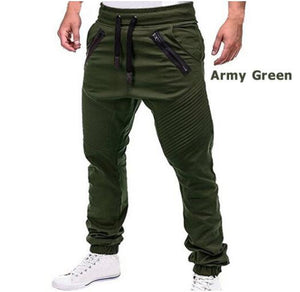 Invomall Men's Workout Slim Fit Trousers