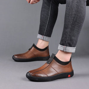 Fashion Soft Soled Leather Men Shoes