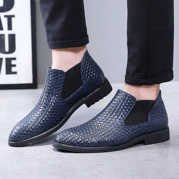 Invomall Luxury Brand Fashion Male Footwear