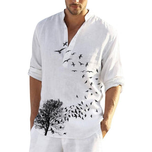 Printed Casual Cotton Shirt