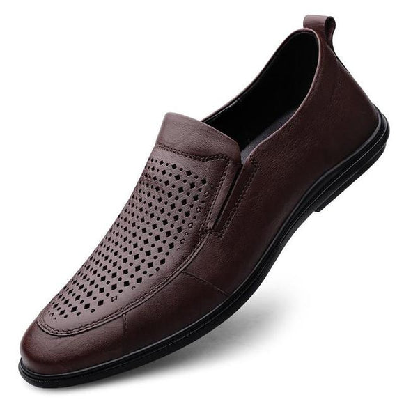 New Fashion Slip On Leather Shoes