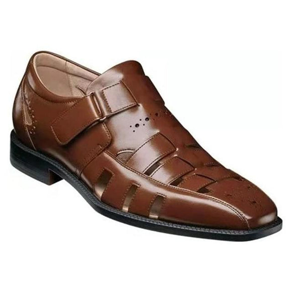 Breathable Hollow Out Leather Sandals