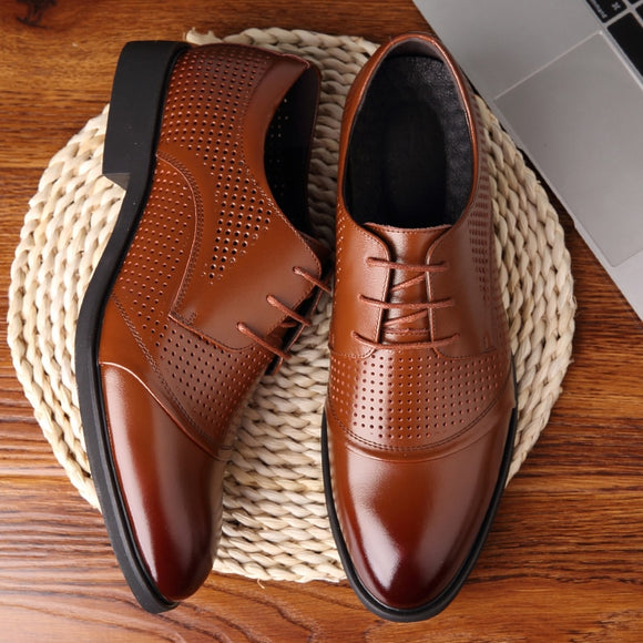 Handmade Breathable Business Office Shoes