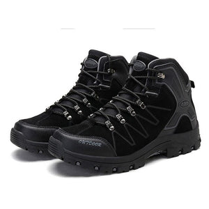 Invomall Men's Outdoor Safety Work Shoes