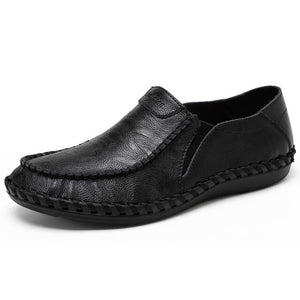 Handmade Men's Leather Leisure Loafers