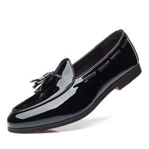 Patent Leather Driving Shoes