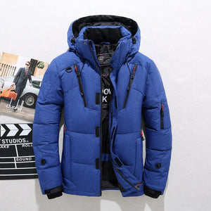 Thick Warm Hooded Down Jacket
