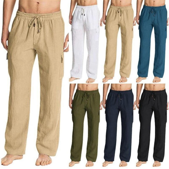 Summer Summer Linen Casual Pants