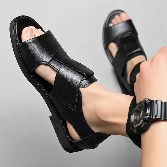 New Design Men's Leather Rome Sandals