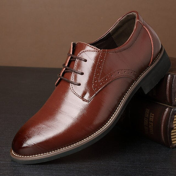 High Quality Classic Leather Brogues Shoes