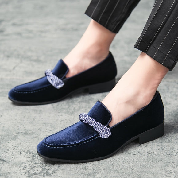 Luxury Slip-On Walking Shoes Loafers