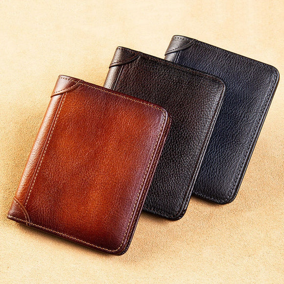 Genuine Leather Ultra Thin Wallet