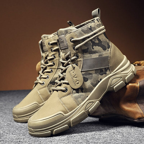 Camouflage Military Boots