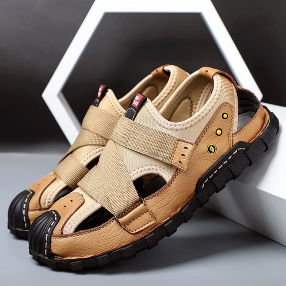 Breathable Non-slip Leather Sandals
