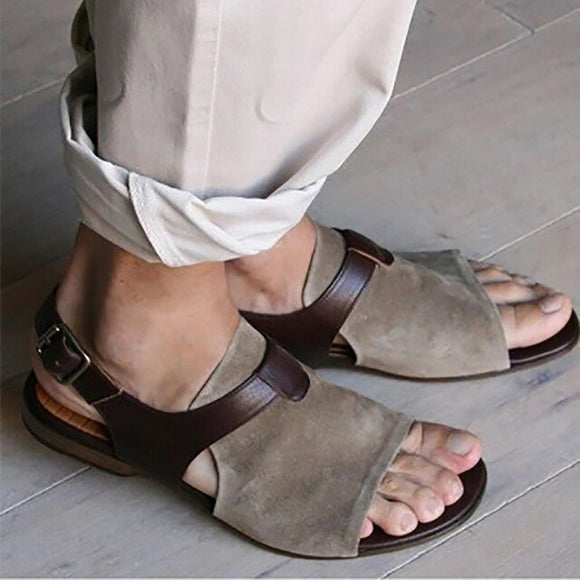 Invomall Men's Rome Style Sandals