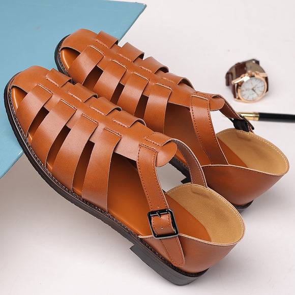 Classic Leather Men Sandals