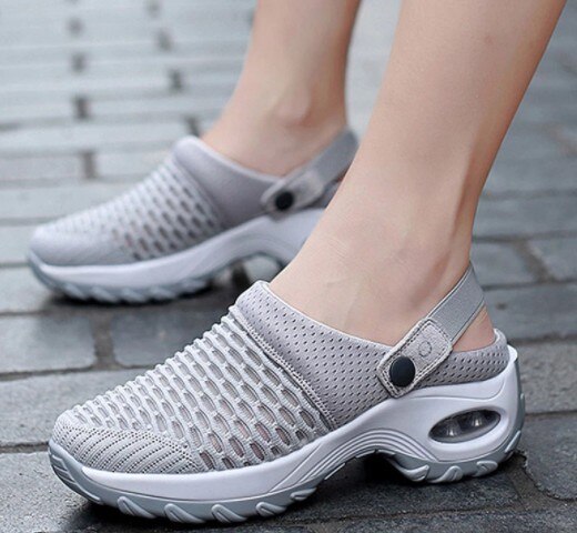Invomall Women's Breathable Mesh Shoes