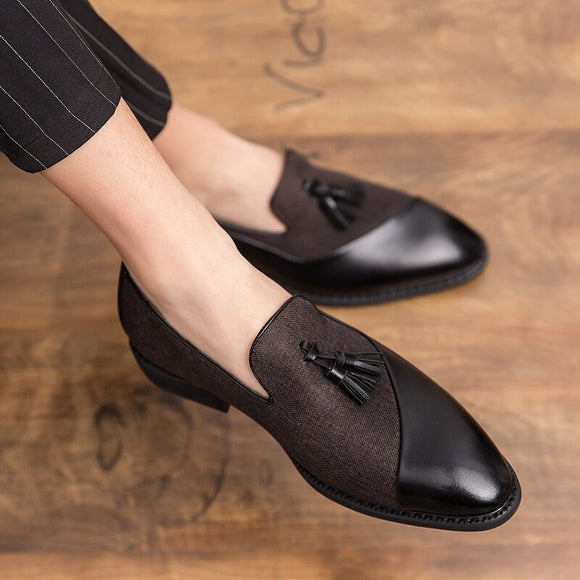 Business Leather Tassel Shoes
