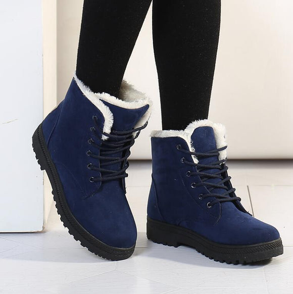 Invomall New Arrival Winter Women Ankle Boots