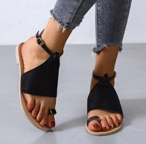 Invomall Ladies High Quality Clip Toe Rome Sandals