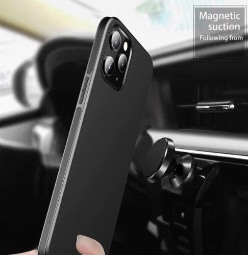 Invomall Ultra-thin Magnetic Matte Phone Case For iPhone