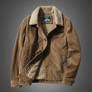 Woolen Thick Coat Vintage Jacket