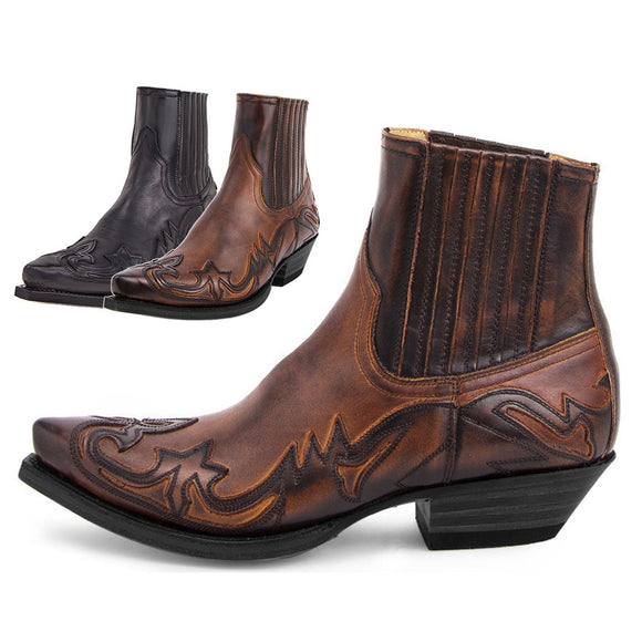 Designer Embroidery Western Boots