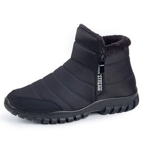 Invomall Men's Winter Waterproof Casual Boots