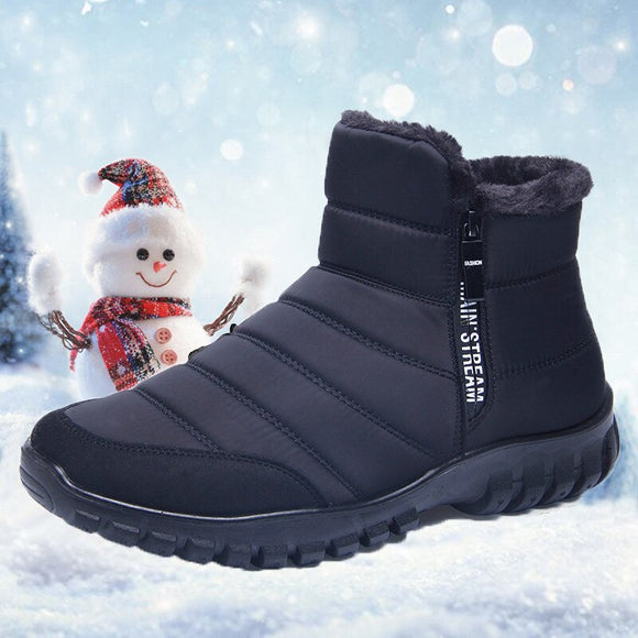 Invomall Men's Winter Waterproof Casual Boots