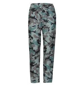Invomall Women's Long Camouflage Casual Pants