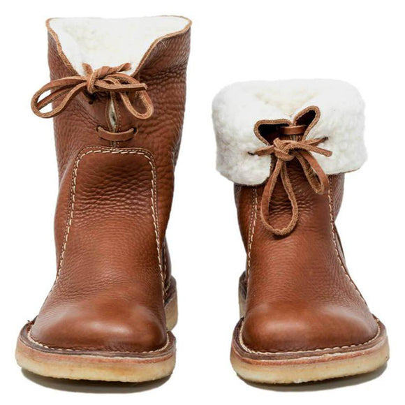 Invomall Women's Suede Keep Warm Boots