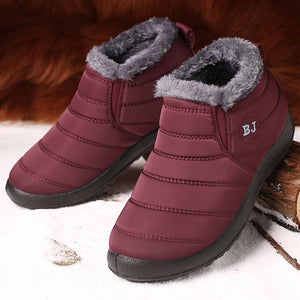 Invomall Ladies Keep Warm Ankle Boots