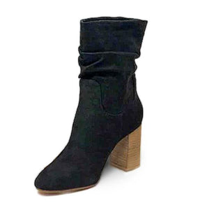 Invomall Women's Autumn Winter Mid Calf Boots