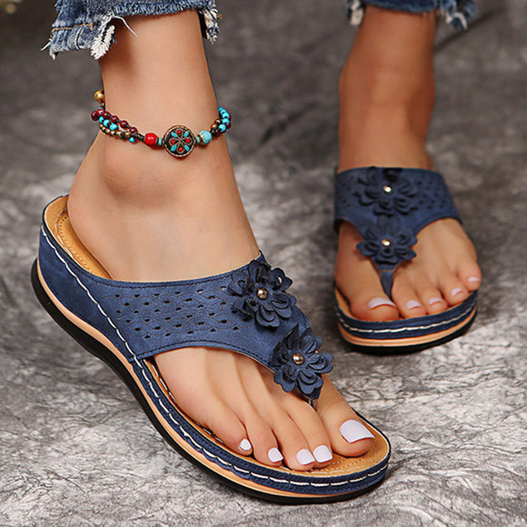 Summer Soft Wedge Heels Sandals