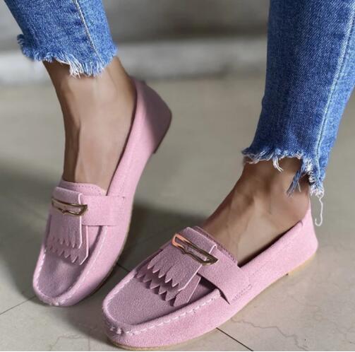 Ladies Slip On Casual Flats Loafers