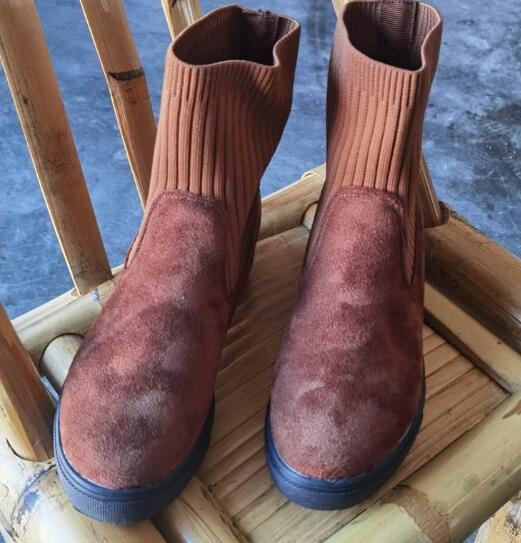 Invomall Women's Warm Thick Fur Snow Boots
