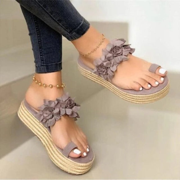 Ladies Sexy Flower Sandals
